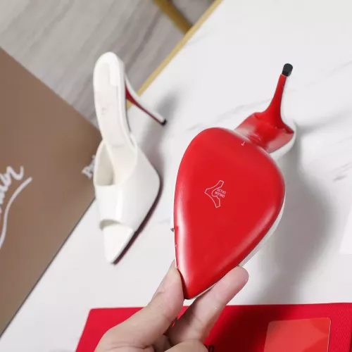 Replica Christian Louboutin CL Slippers For Women #1376527 $105.00 USD for Wholesale