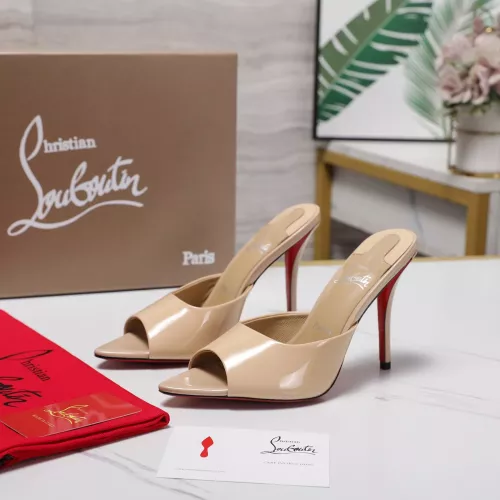 Christian Louboutin CL Slippers For Women #1376529 $105.00 USD, Wholesale Replica Christian Louboutin CL Slippers