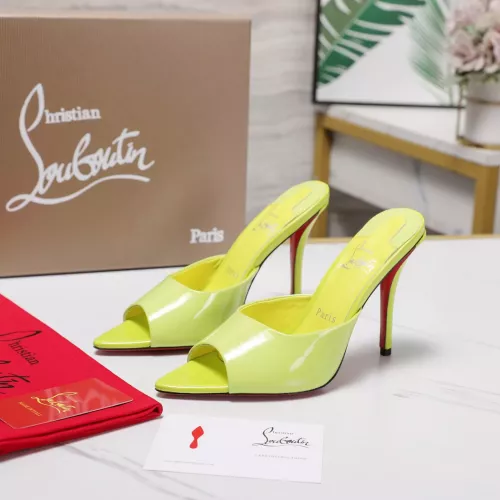 Christian Louboutin CL Slippers For Women #1376530 $105.00 USD, Wholesale Replica Christian Louboutin CL Slippers