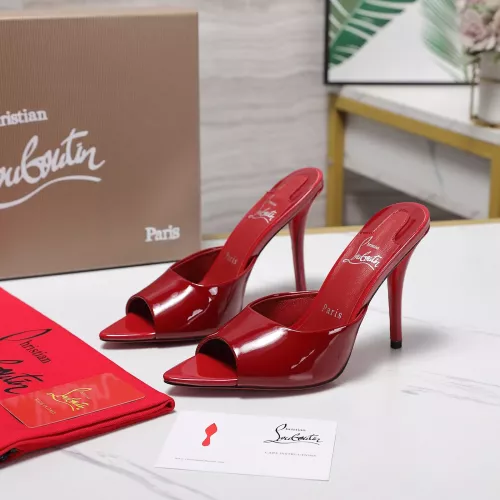 Christian Louboutin CL Slippers For Women #1376532 $105.00 USD, Wholesale Replica Christian Louboutin CL Slippers