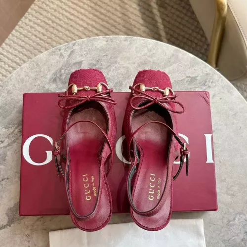 Replica Gucci Sandal For Women #1376582 $100.00 USD for Wholesale