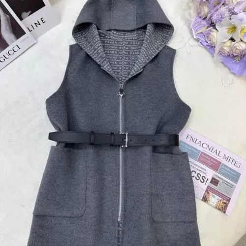 Prada Coat Sleeveless For Women #1376594 $323.97 USD, Wholesale Replica Prada Coat