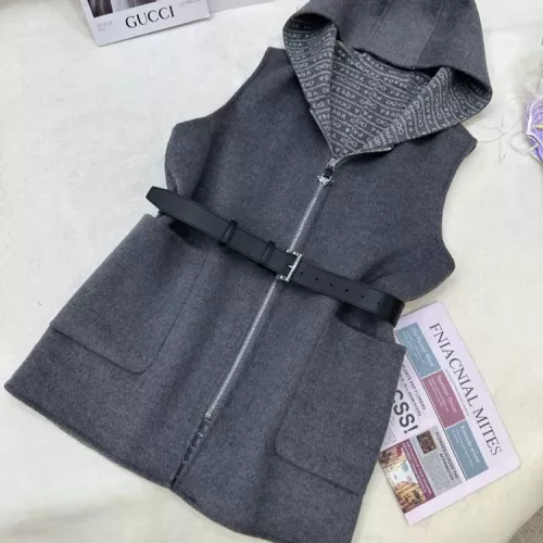 Replica Prada Coat Sleeveless For Women #1376594 $323.97 USD for Wholesale