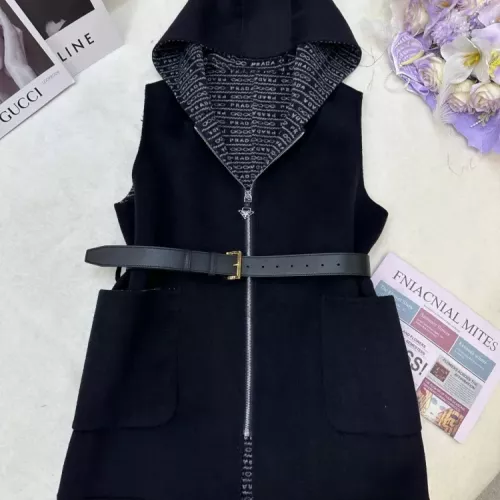 Prada Coat Sleeveless For Women #1376595 $323.97 USD, Wholesale Replica Prada Coats