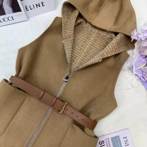 Replica Prada Coat Sleeveless For Women #1376596 $323.97 USD for Wholesale