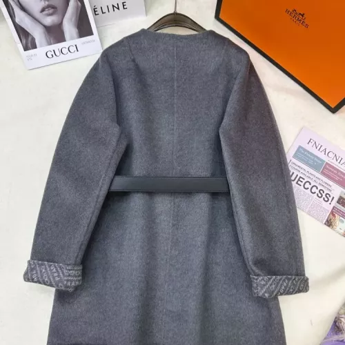 Replica Prada Coat Long Sleeved For Women #1376601 $350.41 USD for Wholesale