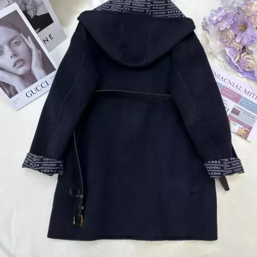 Replica Prada Coat Long Sleeved For Women #1376604 $350.41 USD for Wholesale