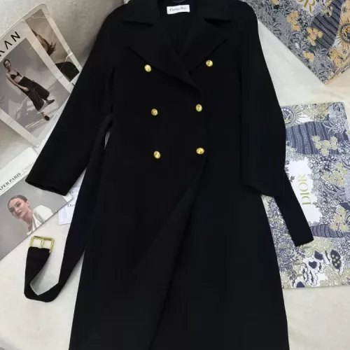 Christian Dior Coat Long Sleeved For Women #1376605 $343.80 USD, Wholesale Replica Christian Dior Coat
