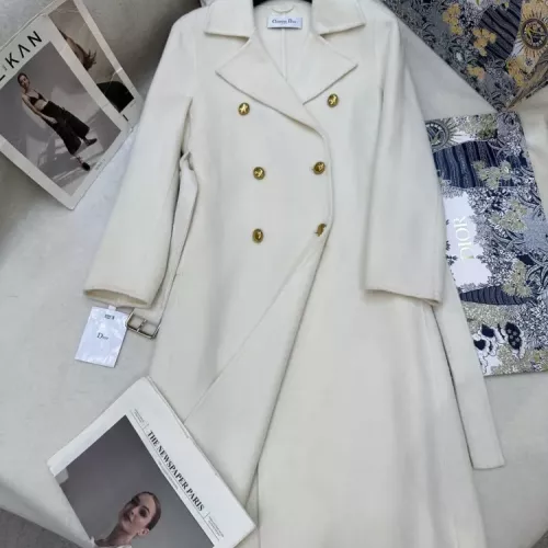 Christian Dior Coat Long Sleeved For Women #1376606 $343.80 USD, Wholesale Replica Christian Dior Coat