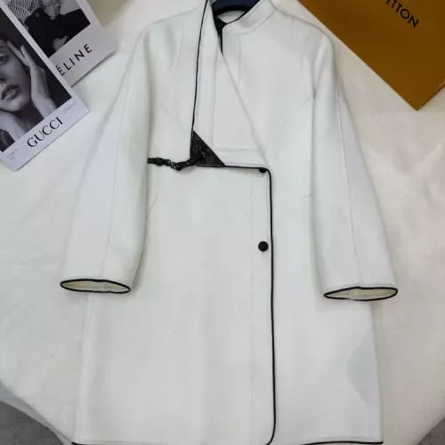Louis Vuitton LV Coat Long Sleeved For Women #1376615 $400.00 USD, Wholesale Replica Louis Vuitton LV Coat