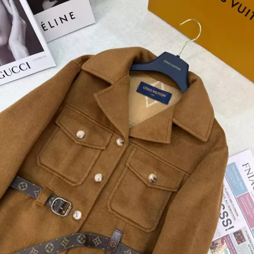 Replica Louis Vuitton LV Coat Long Sleeved For Women #1376620 $409.92 USD for Wholesale