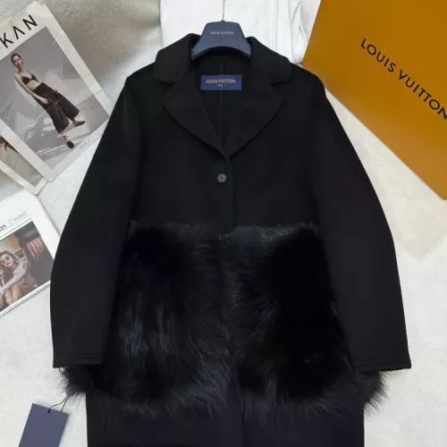 Louis Vuitton LV Coat Long Sleeved For Women #1376622 $409.92 USD, Wholesale Replica Louis Vuitton LV Coat