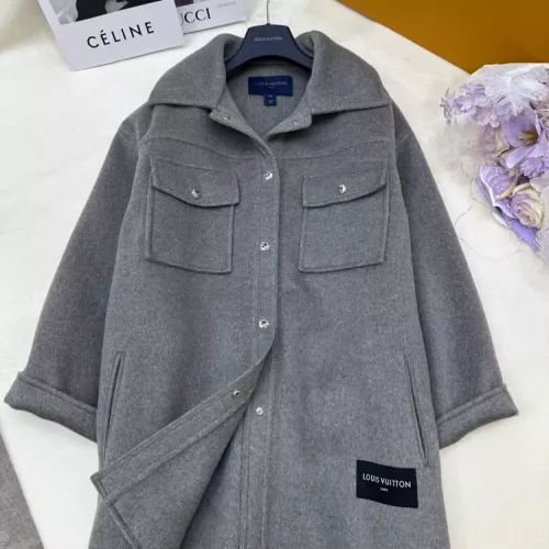 Louis Vuitton LV Coat Long Sleeved For Women #1376636 $416.53 USD, Wholesale Replica Louis Vuitton LV Coat