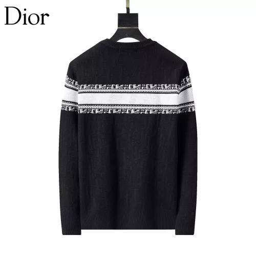 Replica Christian Dior Sweaters Long Sleeved For Men #1376668 $45.00 USD for Wholesale