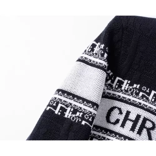 Replica Christian Dior Sweaters Long Sleeved For Men #1376668 $45.00 USD for Wholesale