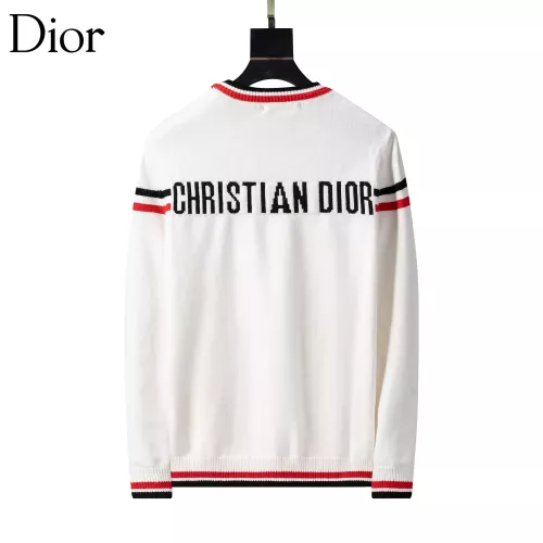 Replica Christian Dior Sweaters Long Sleeved For Men #1376669 $45.00 USD for Wholesale