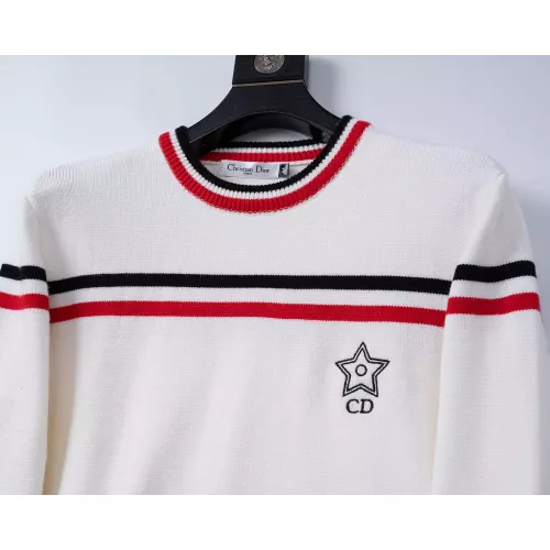 Replica Christian Dior Sweaters Long Sleeved For Men #1376669 $45.00 USD for Wholesale