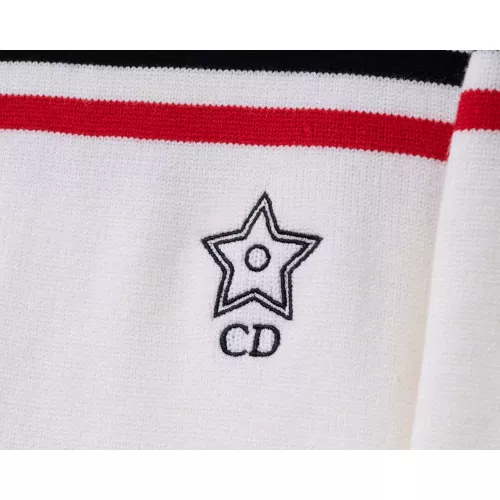 Replica Christian Dior Sweaters Long Sleeved For Men #1376669 $45.00 USD for Wholesale