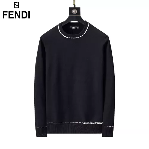Fendi Sweaters Long Sleeved For Men #1376673 $45.00 USD, Wholesale Replica Fendi Sweaters