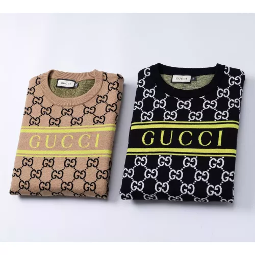 Replica Gucci Sweaters Long Sleeved For Men #1376675 $45.00 USD for Wholesale