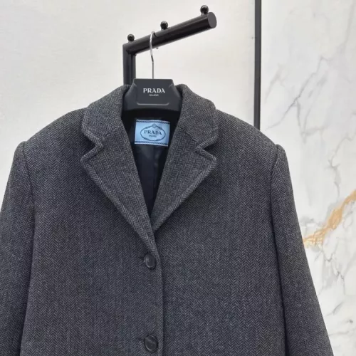 Replica Prada Coat Long Sleeved For Women #1376683 $245.00 USD for Wholesale