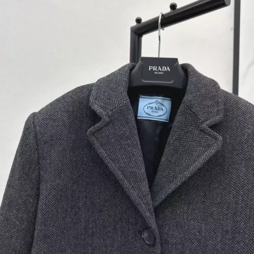 Replica Prada Coat Long Sleeved For Women #1376683 $245.00 USD for Wholesale