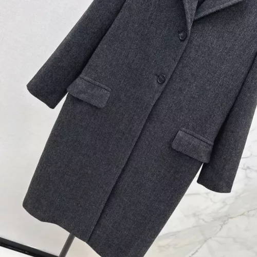 Replica Prada Coat Long Sleeved For Women #1376683 $245.00 USD for Wholesale