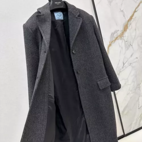 Replica Prada Coat Long Sleeved For Women #1376683 $245.00 USD for Wholesale