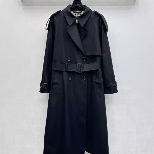 Burberry Trench Coat Long Sleeved For Women #1376689 $192.00 USD, Wholesale Replica Burberry Trench Coat