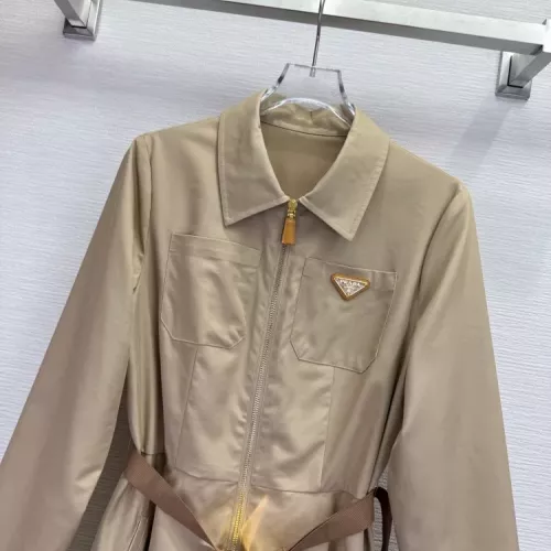 Replica Prada Dresses Long Sleeved For Women #1376698 $88.00 USD for Wholesale