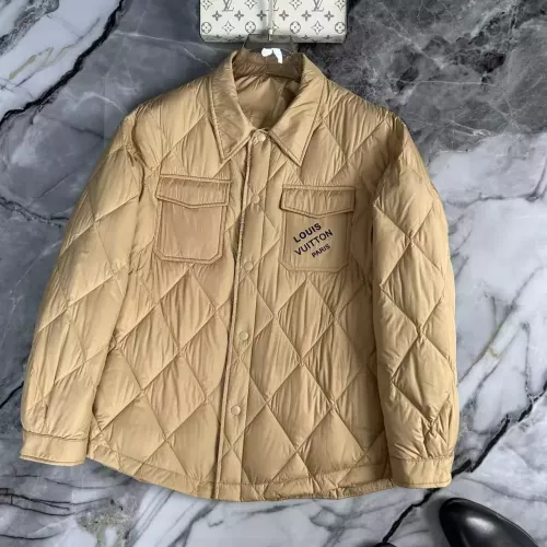 Louis Vuitton LV Down Feather Coat Long Sleeved For Men #1376722 $115.00 USD, Wholesale Replica Louis Vuitton LV Down Feather Coat