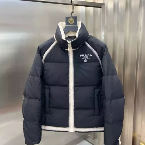 Prada Down Feather Coat Long Sleeved For Men #1376737 $135.00 USD, Wholesale Replica Prada Down Feather Coat