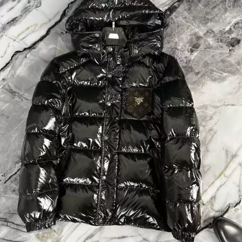 Louis Vuitton LV Down Feather Coat Long Sleeved For Men #1376746 $145.00 USD, Wholesale Replica Louis Vuitton LV Down Feather Coat