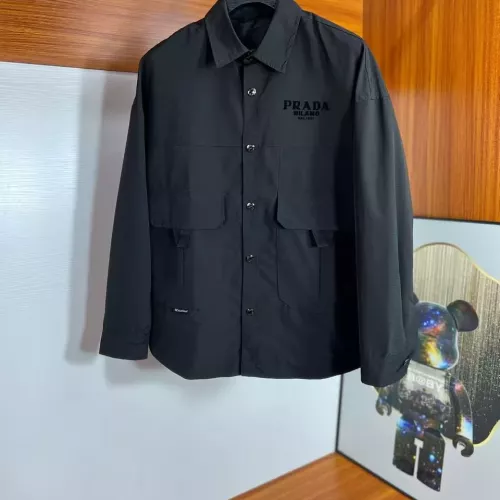 Prada Jackets Long Sleeved For Men #1376761 $82.00 USD, Wholesale Replica Prada Jackets