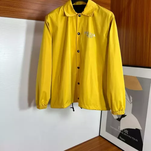 Prada Jackets Long Sleeved For Men #1376762 $80.00 USD, Wholesale Replica Prada Jackets