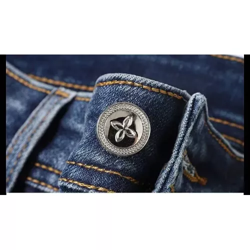Replica Louis Vuitton LV Jeans For Men #1376804 $48.00 USD for Wholesale