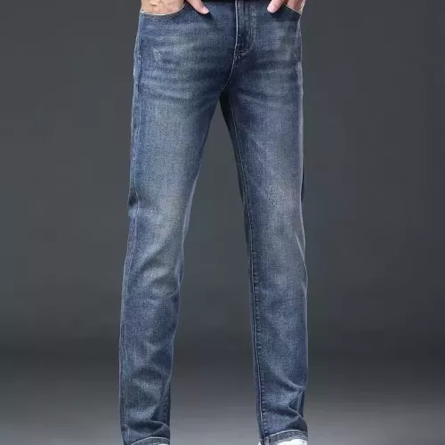Replica Louis Vuitton LV Jeans For Men #1376804 $48.00 USD for Wholesale