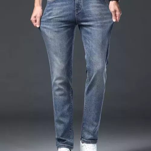Replica Louis Vuitton LV Jeans For Men #1376804 $48.00 USD for Wholesale