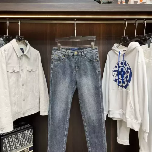 Replica Louis Vuitton LV Jeans For Men #1376813 $48.00 USD for Wholesale
