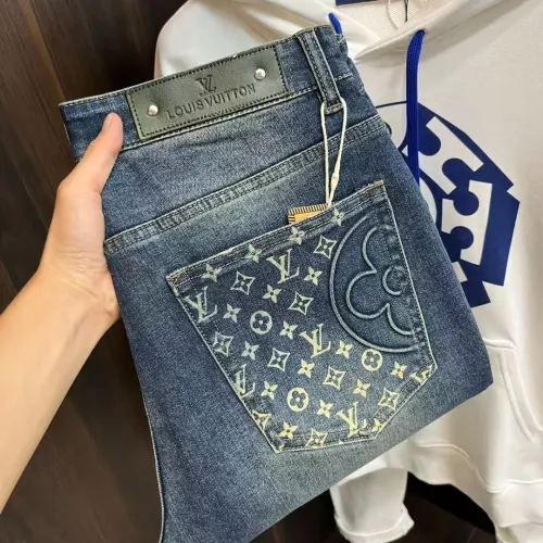 Louis Vuitton LV Jeans For Men #1376814 $48.00 USD, Wholesale Replica Louis Vuitton LV Jeans
