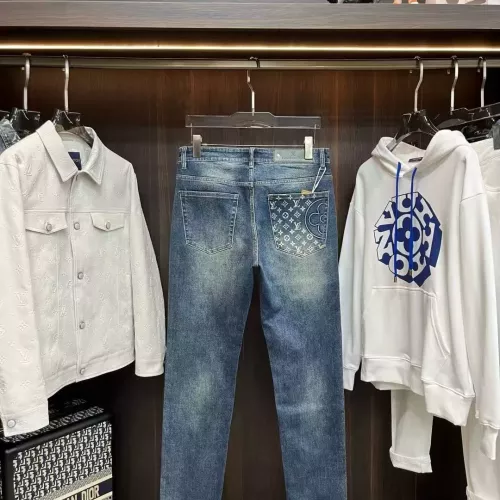 Replica Louis Vuitton LV Jeans For Men #1376814 $48.00 USD for Wholesale