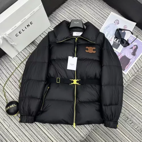 Celine Down Feather Coat Long Sleeved For Women #1376858 $128.00 USD, Wholesale Replica Celine Down Feather Coat