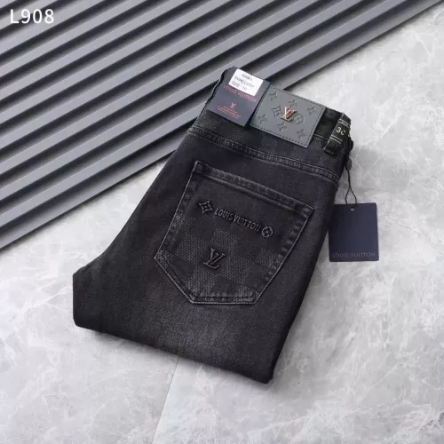 Louis Vuitton LV Jeans For Men #1376860 $45.00 USD, Wholesale Replica Louis Vuitton LV Jeans