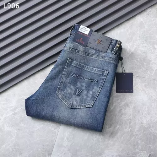Replica Louis Vuitton LV Jeans For Men #1376862 $45.00 USD for Wholesale