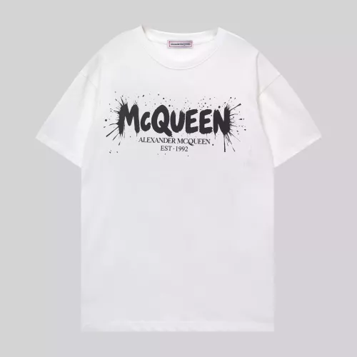 Alexander McQueen T-shirts Short Sleeved For Unisex #1376934 $32.00 USD, Wholesale Replica Alexander McQueen T-shirts