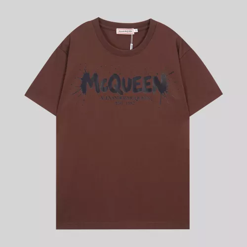 Alexander McQueen T-shirts Short Sleeved For Unisex #1376941 $32.00 USD, Wholesale Replica Alexander McQueen T-shirts
