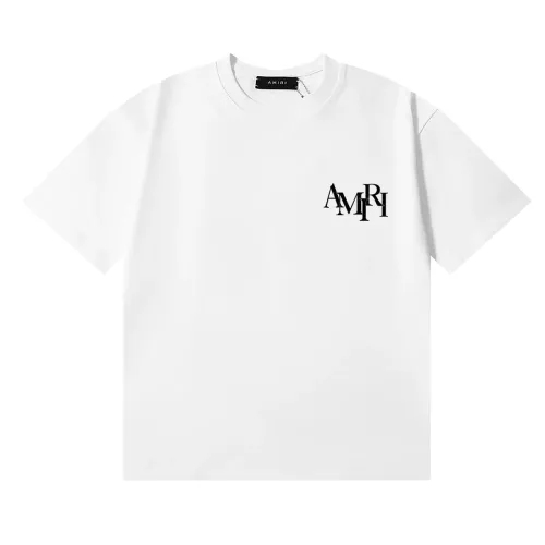 Replica Amiri T-Shirts Short Sleeved For Unisex #1376943 $32.00 USD for Wholesale