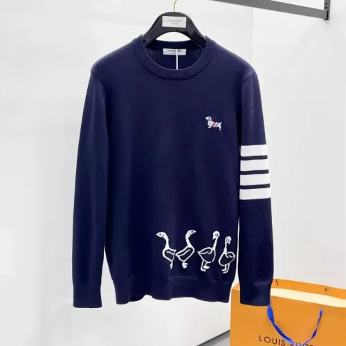 Thom Browne TB Sweaters Long Sleeved For Unisex #1377055 $85.00 USD, Wholesale Replica Thom Browne TB Sweaters