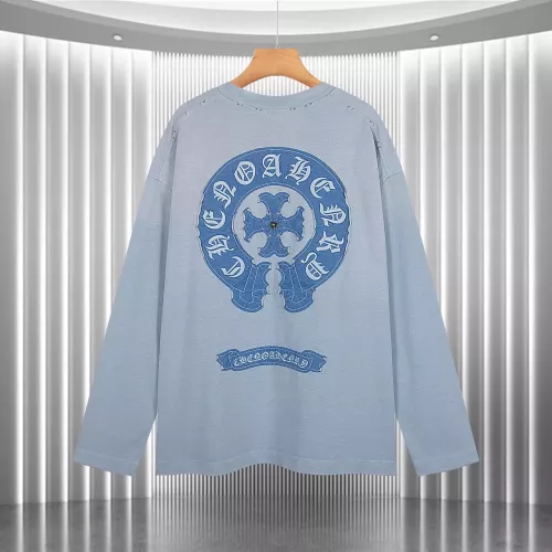 Chrome Hearts T-Shirts Long Sleeved For Unisex #1377210 $64.00 USD, Wholesale Replica Chrome Hearts T-Shirts