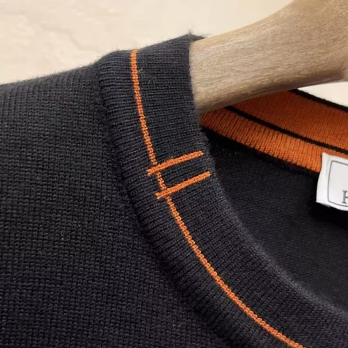 Replica Hermes Sweaters Long Sleeved For Men #1377334 $92.00 USD for Wholesale